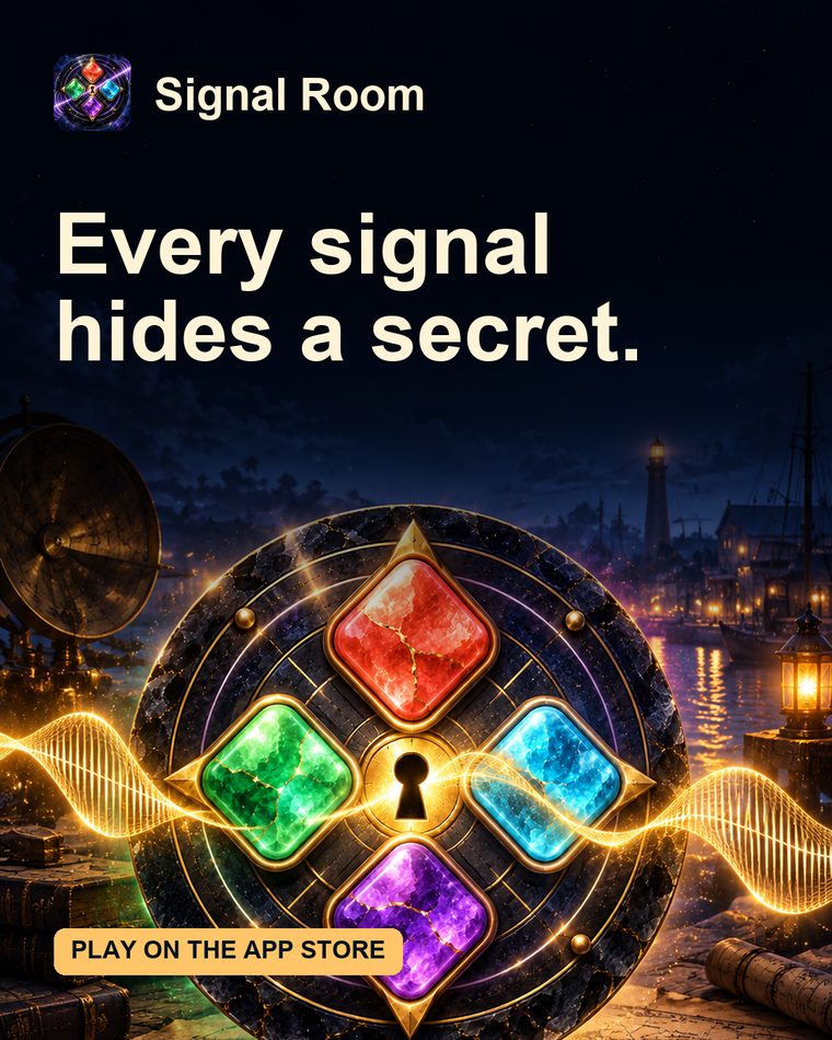 Signal Room — Every signal hides a secret.